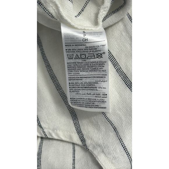 NWT Old Navy Square-Neck Linen-Blend Midi Dress Size S - Picture 6 of 6